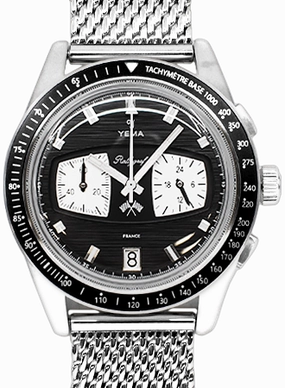 Rallygraf Meca-Quartz II Reverse Panda - Bracelet 