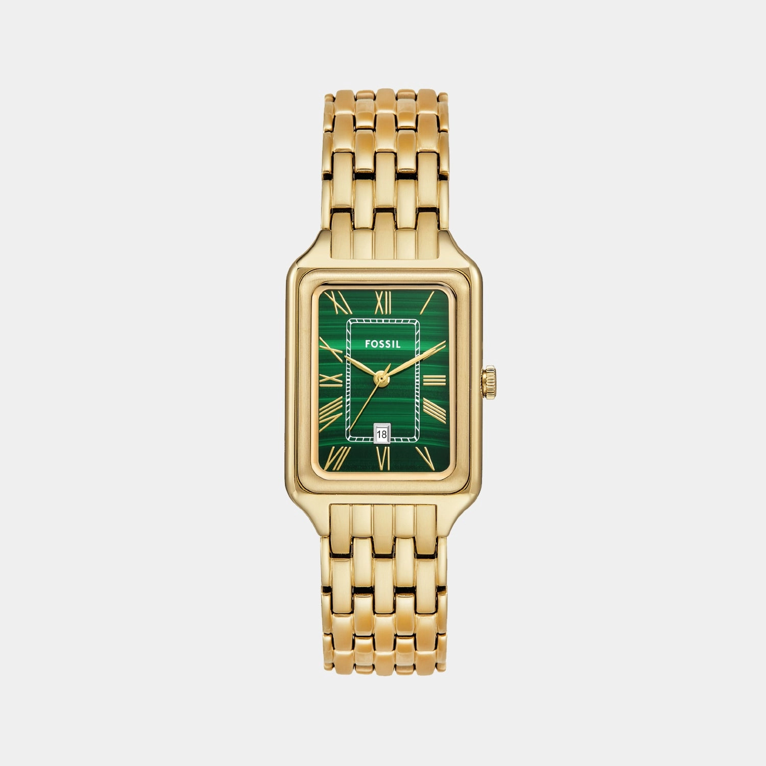 Raquel Women Quartz Green Dial Analog Stainless Steel Watch ES5341 women watches best women watches affordable women's watches branded women watches
