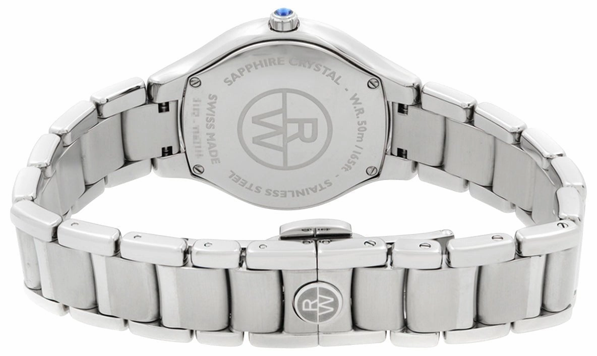 Raymond Weil Noemia Stainless Steel Pink Mother-of-Pearl Dial Diamonds Quartz Womens Watch 5132-ST-00986