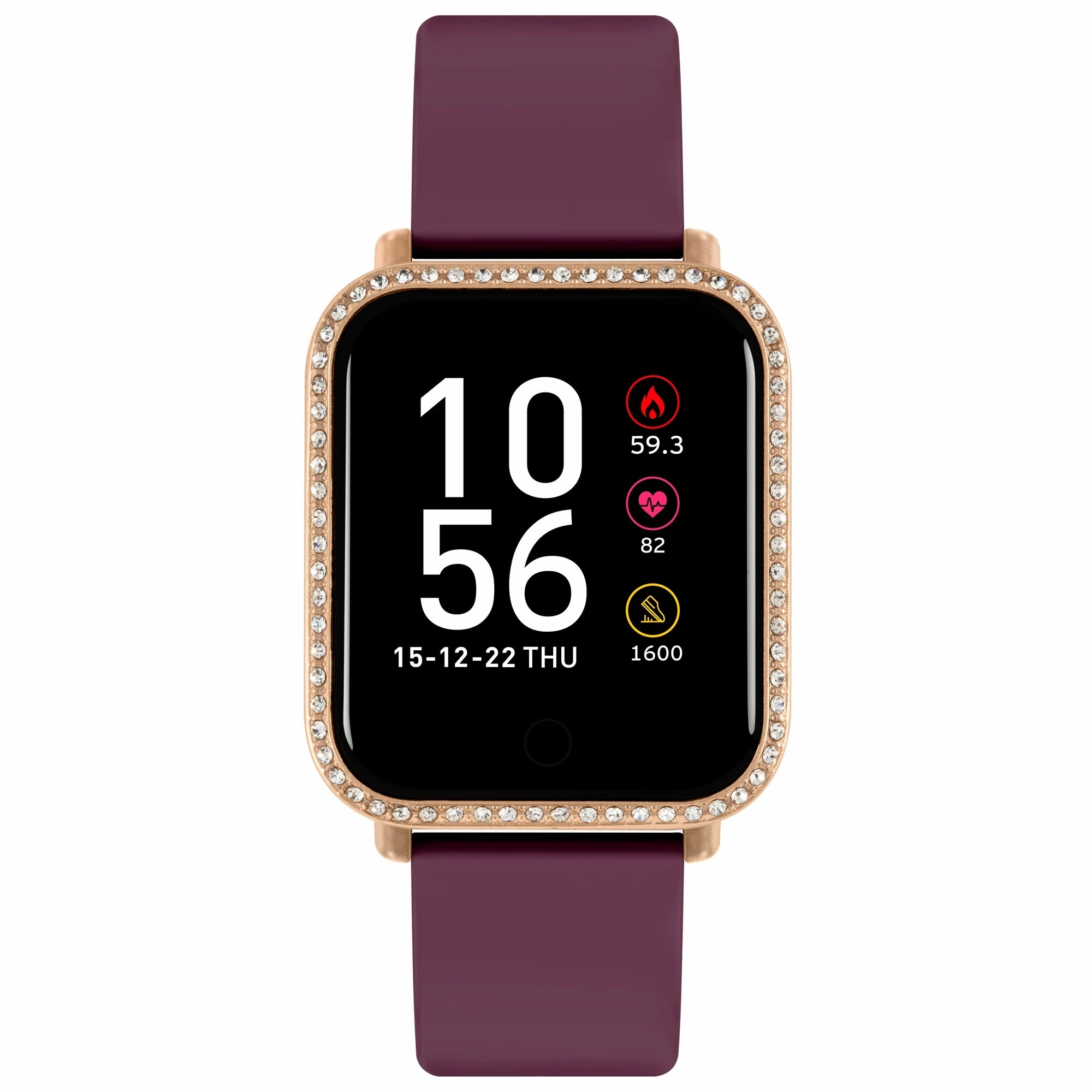 Reflex Active Series 6 White Burgundy Smart Watch RA06-2094 