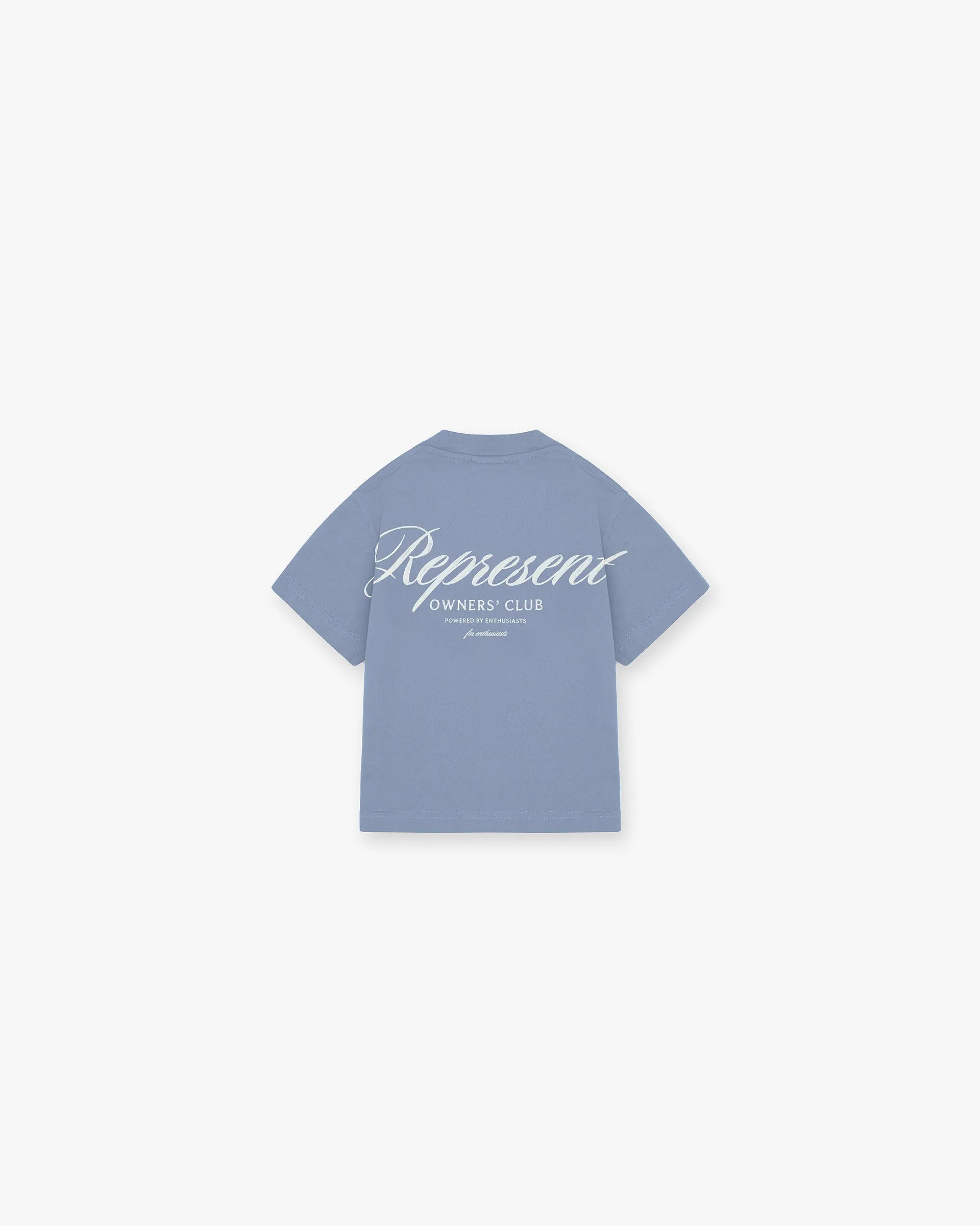 Represent Mini Owners Club Script T-Shirt - Baby Blue