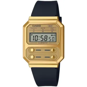    Retro Vintage Collection Digital Watch Gold Colour A100WEFG-9AEF cheap digital watch best digital watch for men