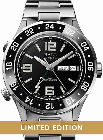 Roadmaster Marine GMT Black Ceramic - Ltd Ed 1000pcs Ref. DG3030B-S7CJ-BK 