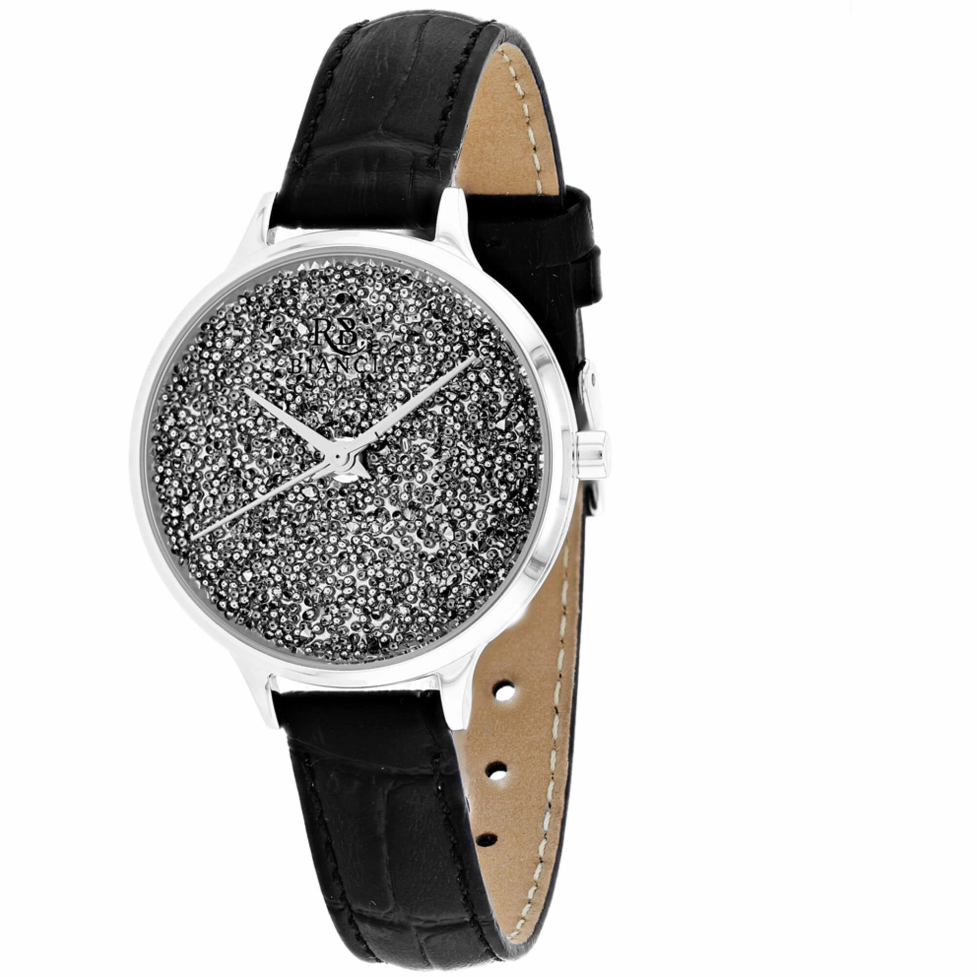Roberto Bianci Women's Watch - Gemma Quartz Silver Dial Leather Strap | RB0241 Luxury Quartz Watch Quartz Watch Sale