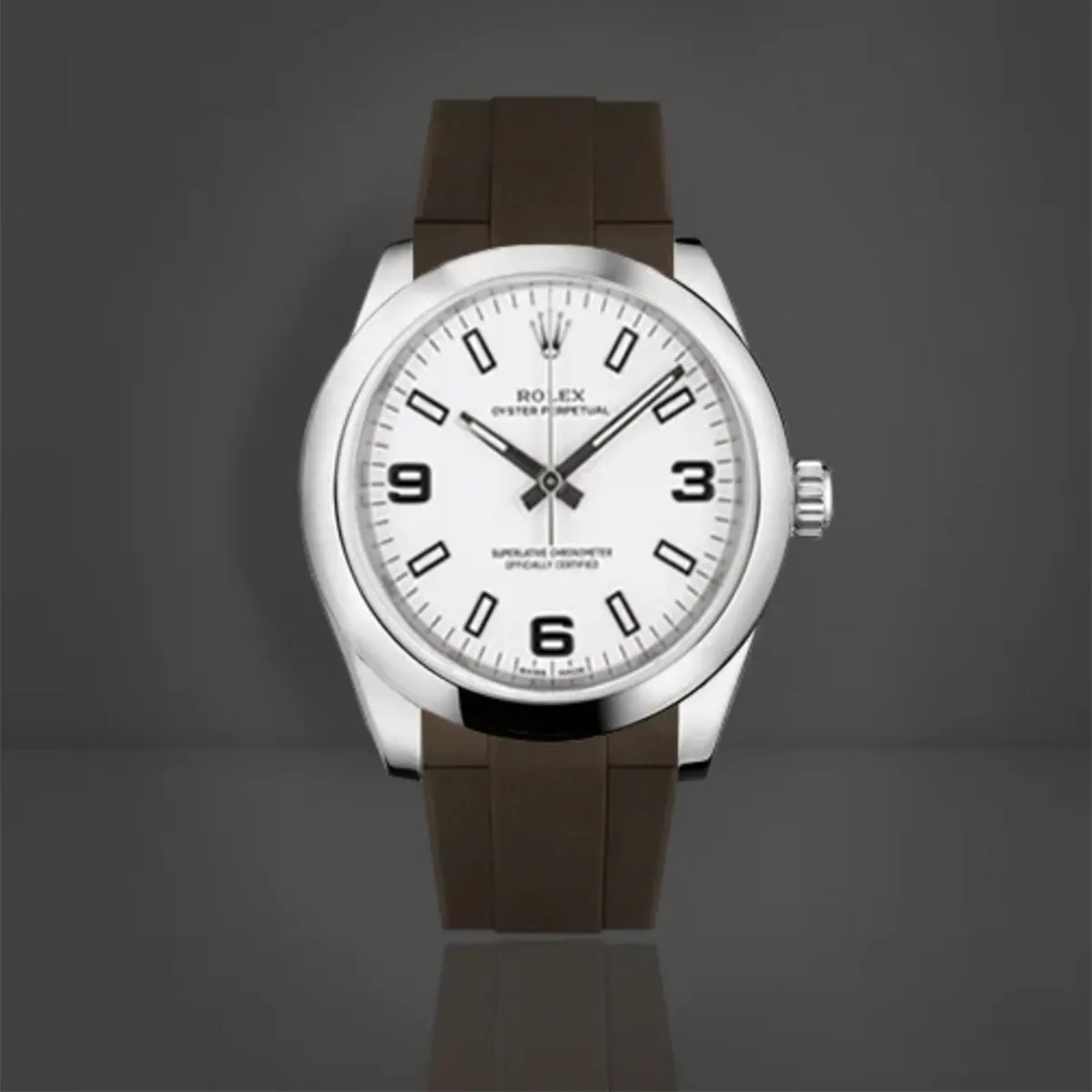 Rolex Oyster Bracelet - Rubber B strap for Oyster Perpetual / Datejust 31mm - Classic Series