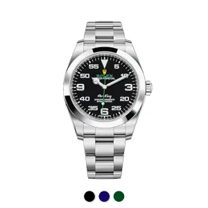 Rolex - Rubber B bracelet for Air-King 40mm - Rubber Cuff Series Luxury watch bands Limited edition watch bands