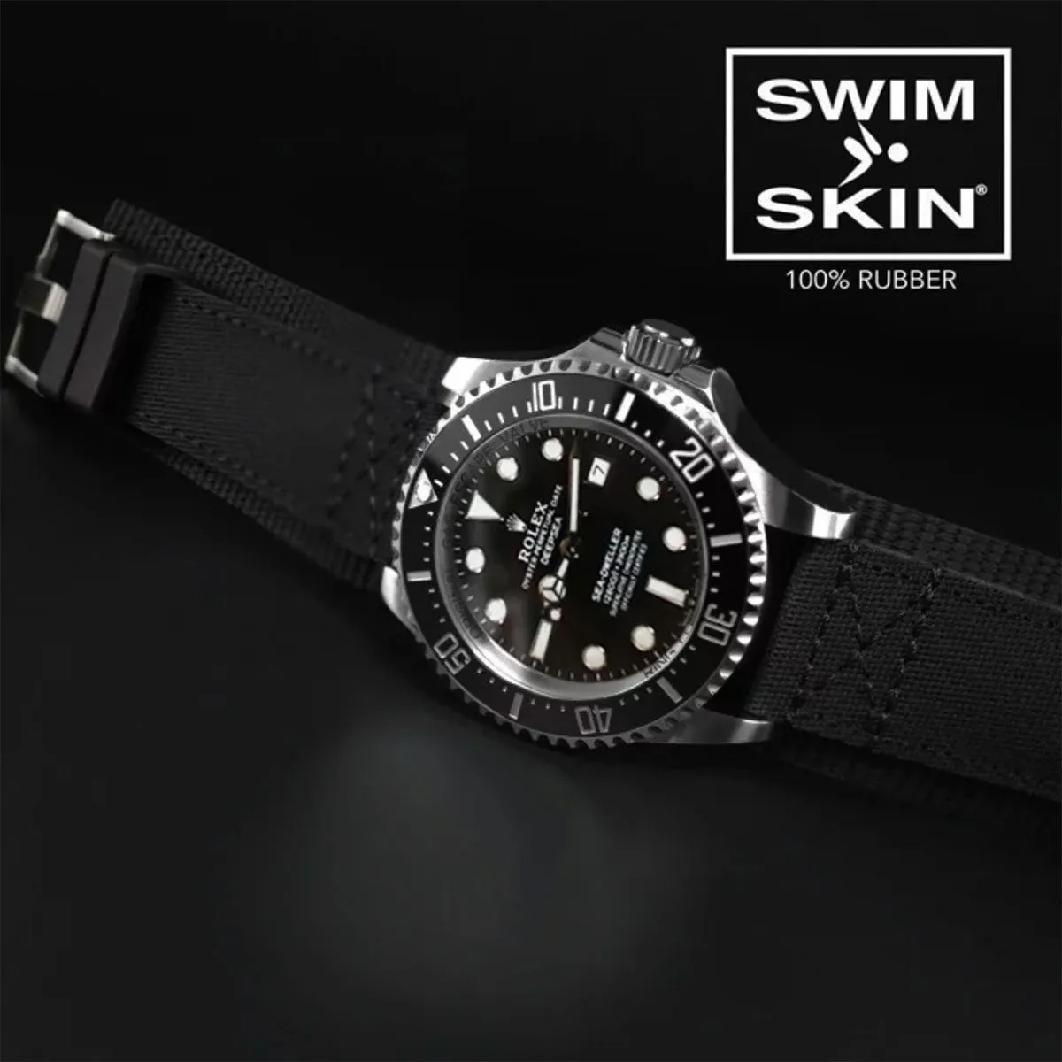 Rolex - Rubber B bracelet for Deepsea - Rubber Cuff Series