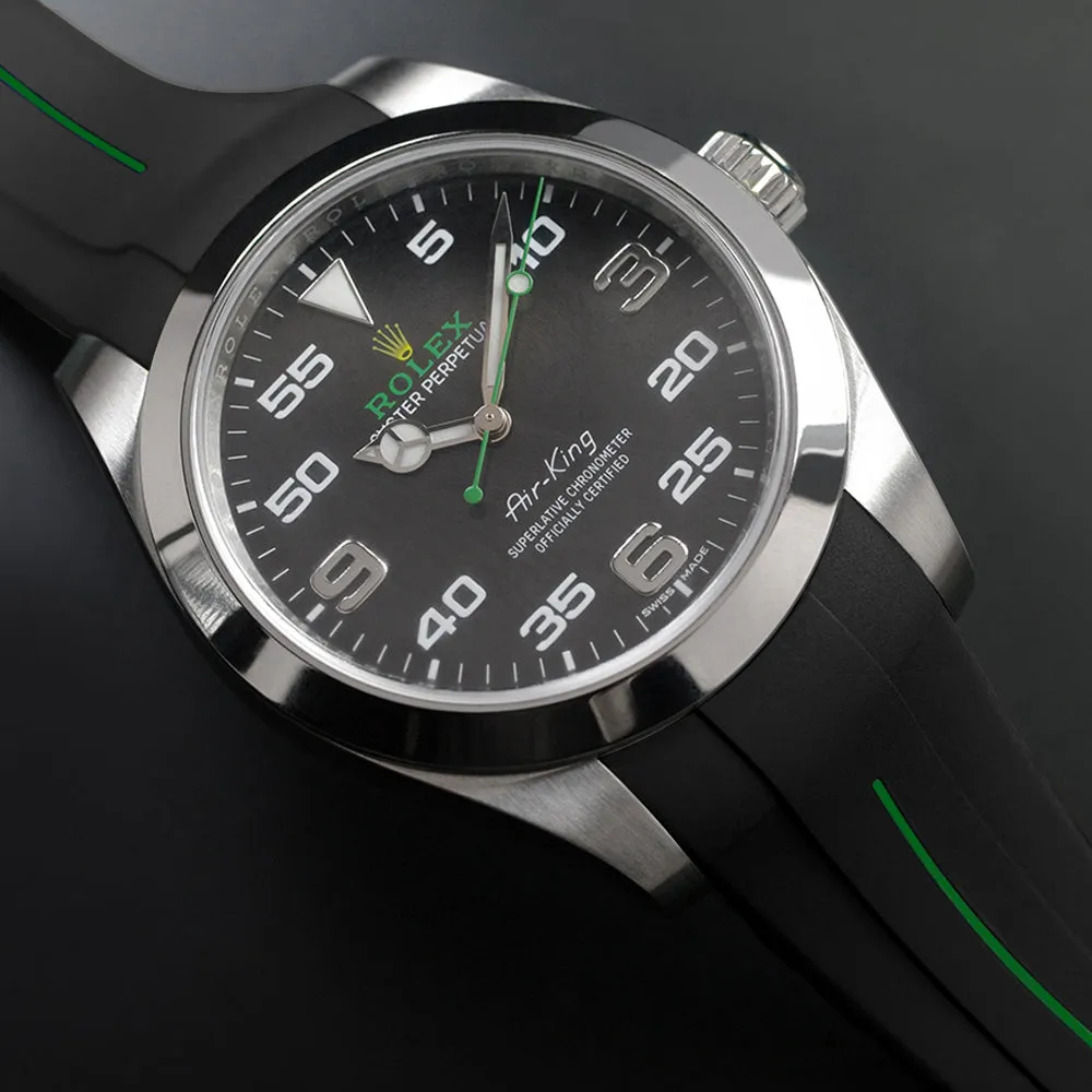 Rolex - Rubber B strap for Air-King 40mm - Classic Series