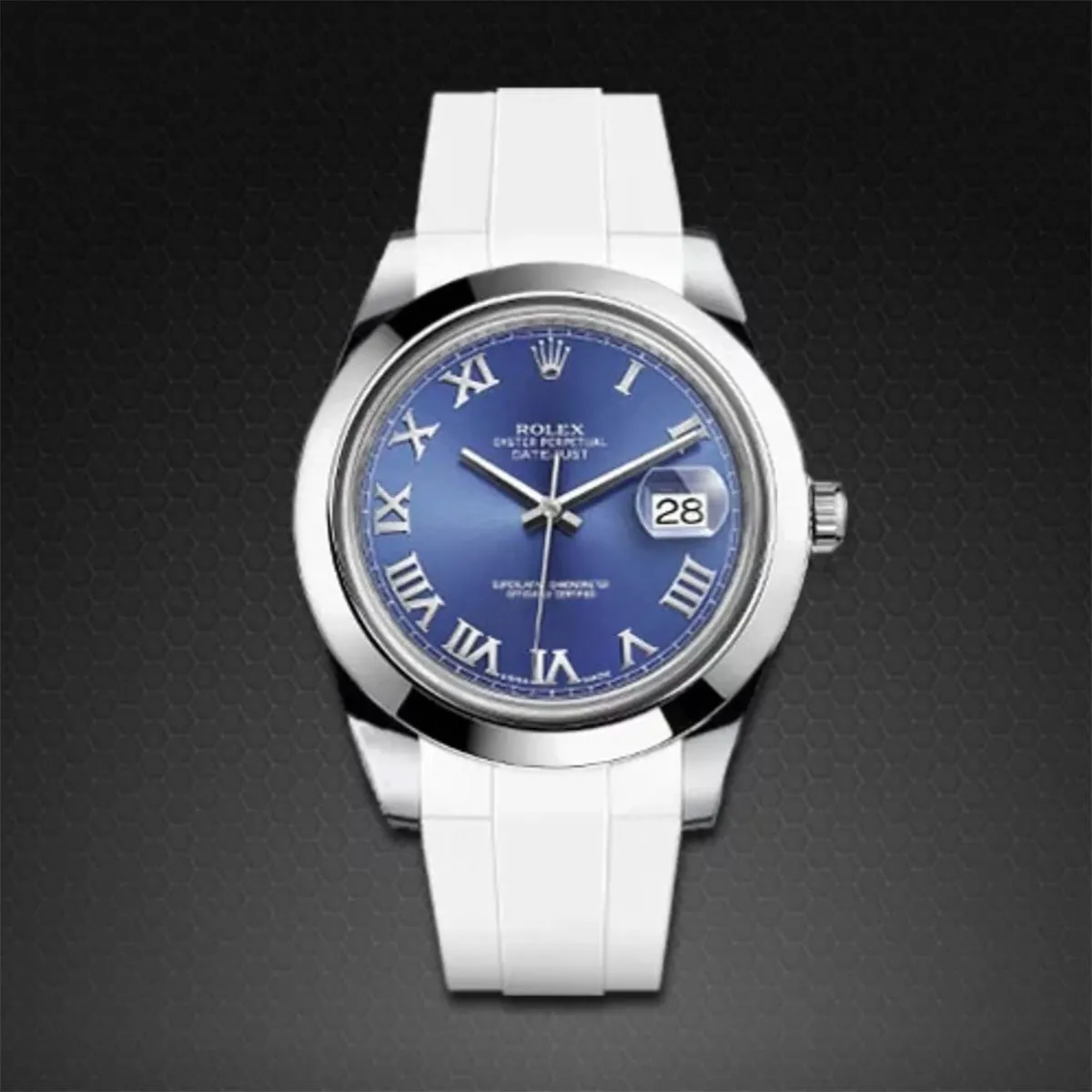 Rolex - Rubber B strap for Datejust II 41 mm - Classic Series