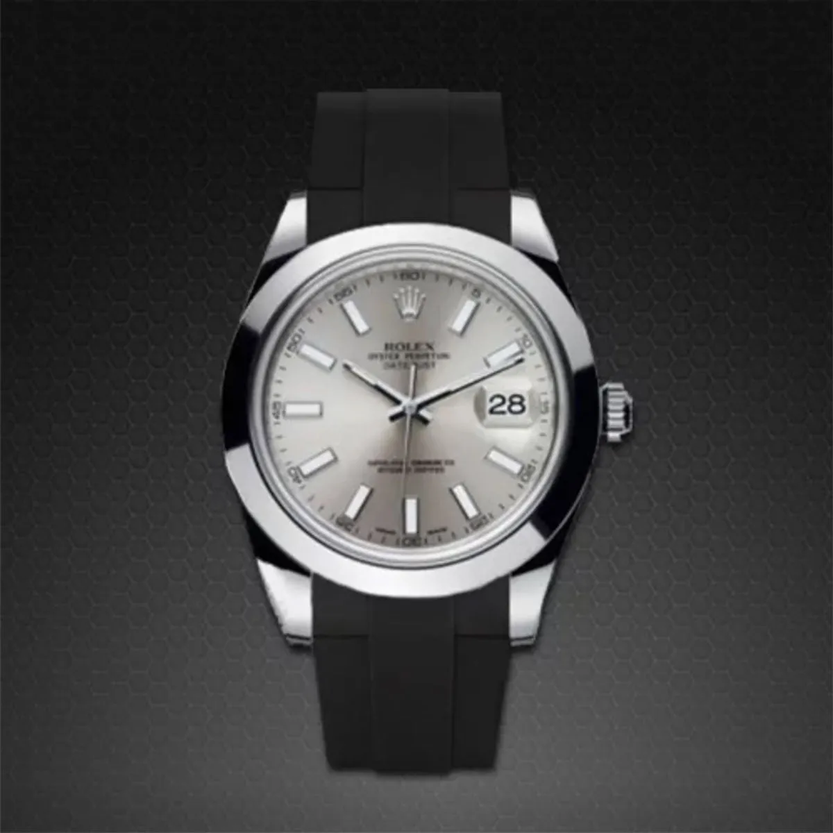 Rolex - Rubber B strap for Datejust II 41 mm - Classic Series