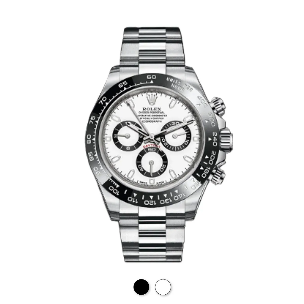 Rolex - Rubber B strap for Daytona Ceramic Bezel Oyster Bracelet - The Dream Strap Luxury watch bands Limited edition watch bands