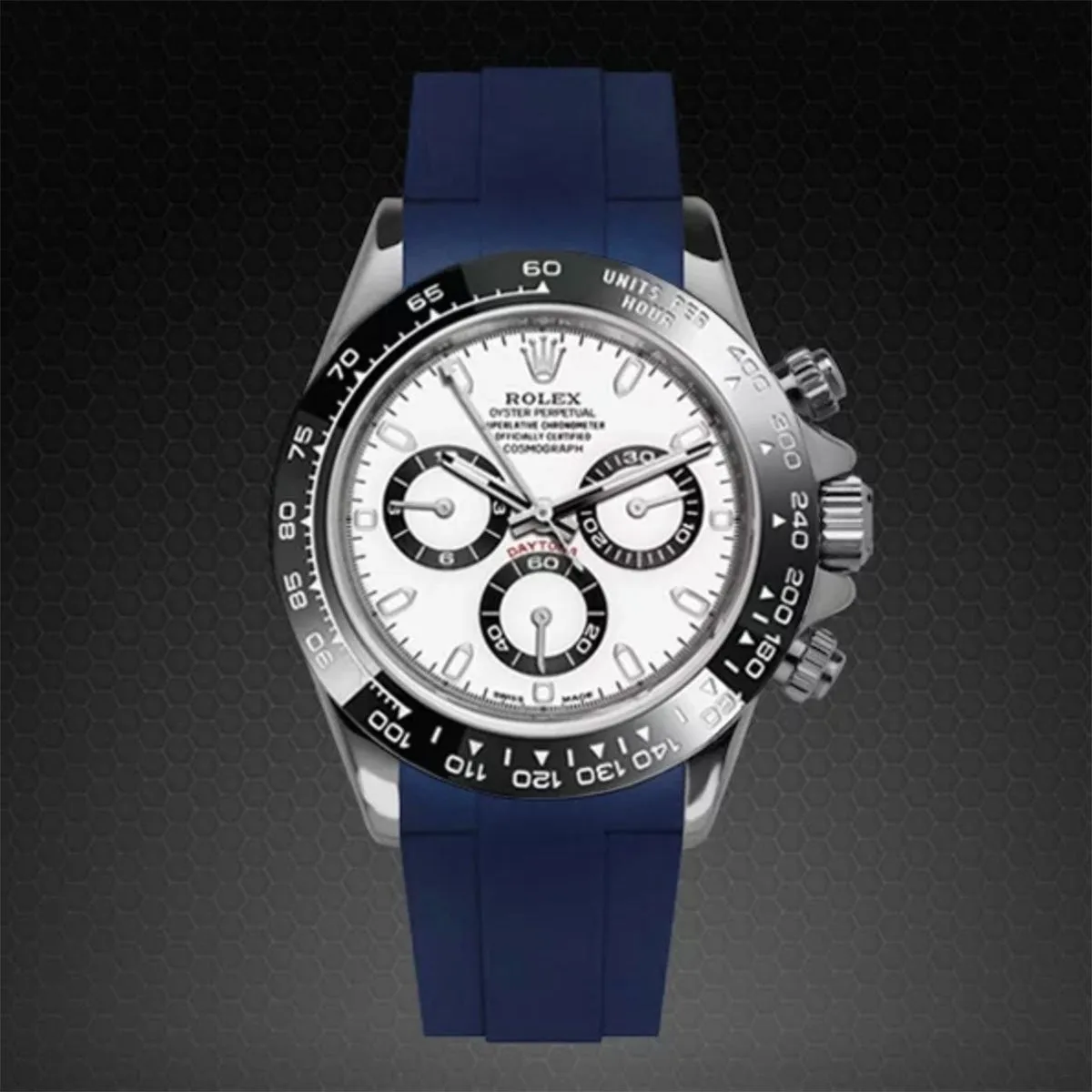 Rolex - Rubber B strap for Daytona Oyster Bracelet Ceramic Bezel - Classic Series
