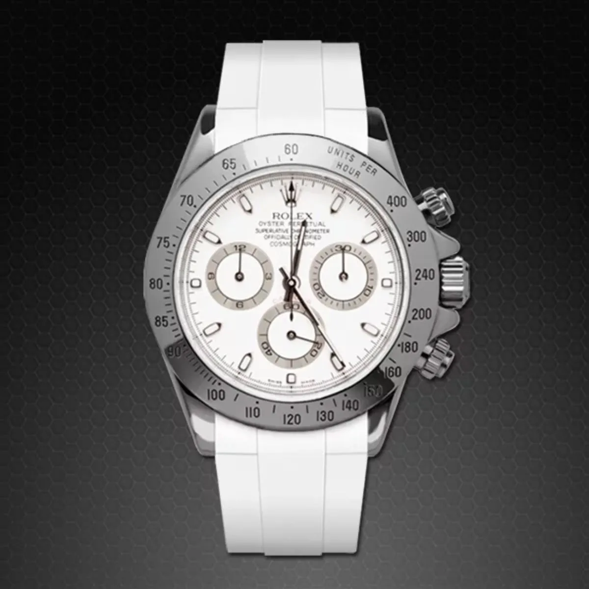 Rolex - Rubber B strap for Daytona Oyster Bracelet - Tang Buckle Series