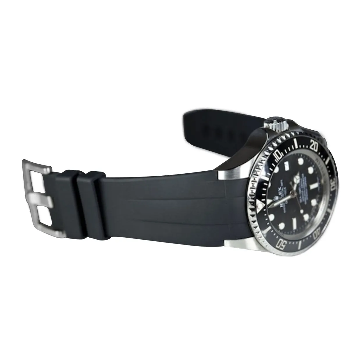 Rolex - Rubber B strap for Deepsea 116660 - Flared Tang Series