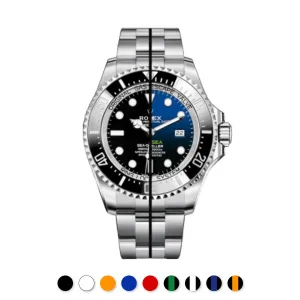 Rolex - Rubber B strap for Deepsea 116660 - Flared Tang Series Luxury watch bands Limited edition watch bands