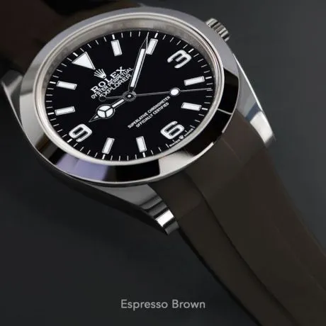 Rolex - Rubber B strap for Explorer 224270 - Tang Buckle Series