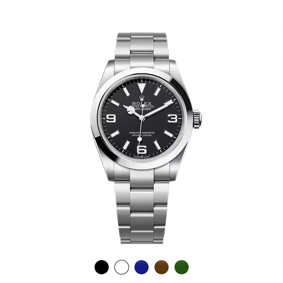 Rolex - Rubber B strap for Explorer 224270 - Tang Buckle Series Luxury watch bands Limited edition watch bands