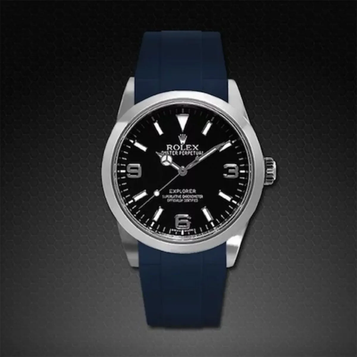 Rolex - Rubber B strap for Explorer I 39mm - Classic Series