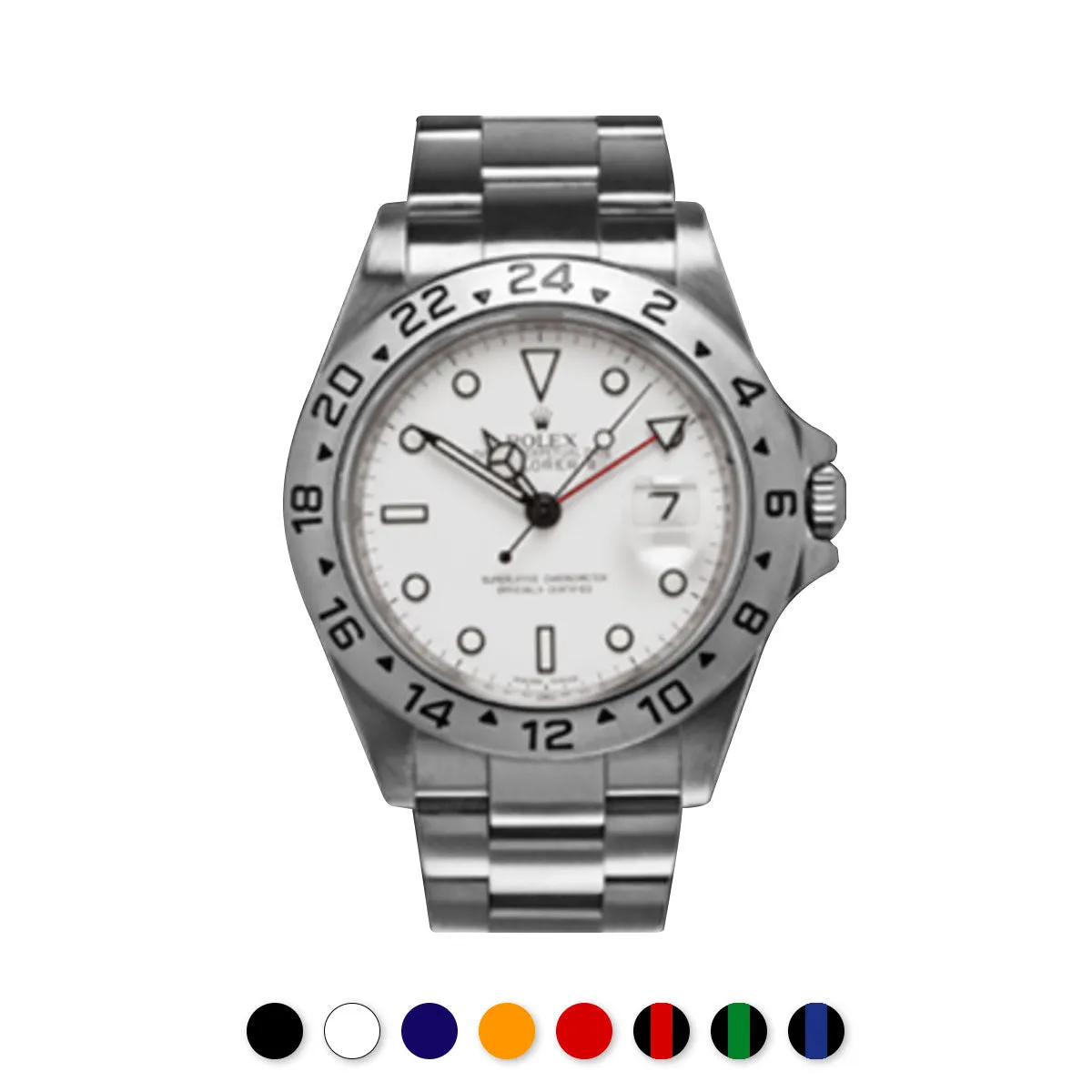 Rolex - Rubber B strap for Explorer II 40mm - Classic Series Luxury watch bands Limited edition watch bands