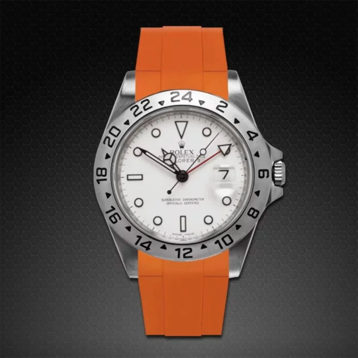 Rolex - Rubber B strap for Explorer II 40mm - Classic Series