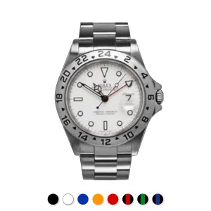 Rolex - Rubber B strap for Explorer II 40mm - Tang Buckle Series Luxury watch bands Limited edition watch bands