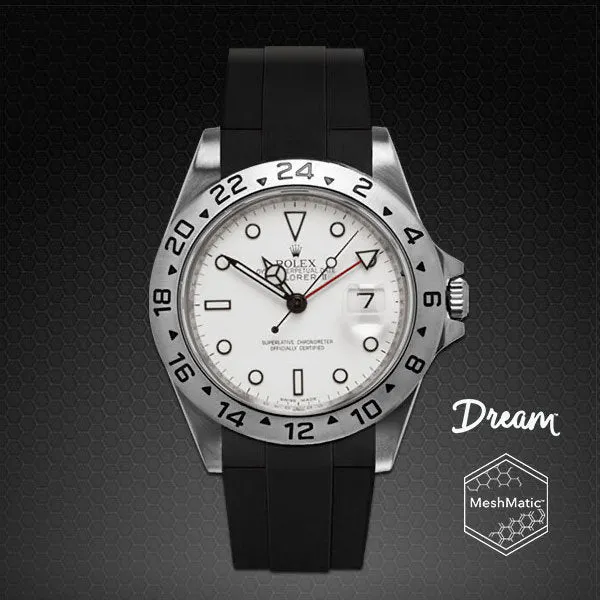 Rolex - Rubber B strap for Explorer II 40mm - The Dream Strap