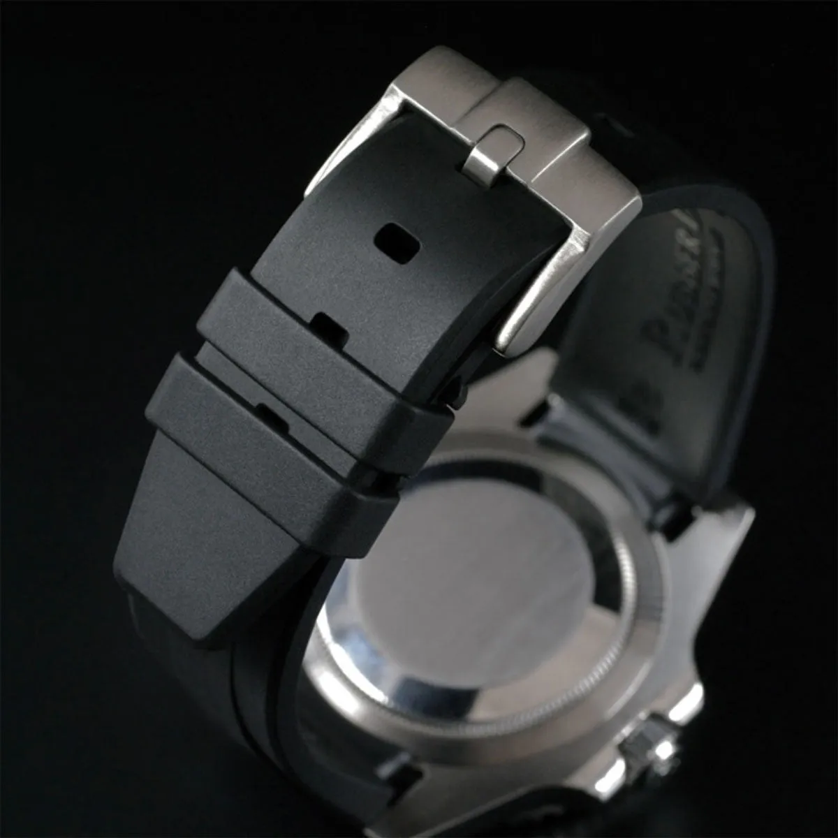 Rolex - Rubber B strap for GMT Master II CERAMIC - Tang Buckle Series