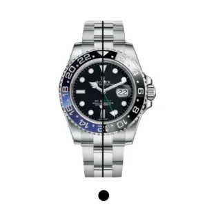 Rolex - Rubber B strap for GMT Master II CERAMIC - Velcro?? Series Luxury watch bands Limited edition watch bands