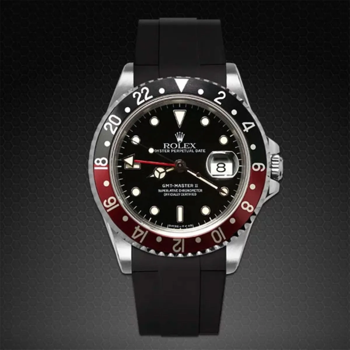 Rolex - Rubber B strap for GMT Master II Non-Ceramic - Classic Series