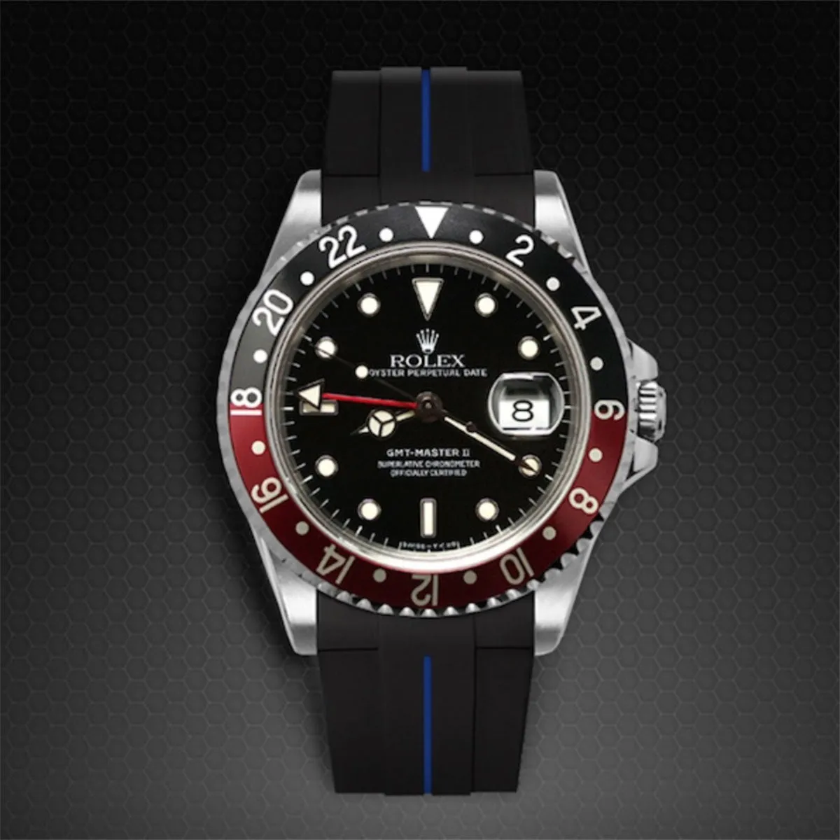 Rolex - Rubber B strap for GMT Master II Non-Ceramic - Classic Series