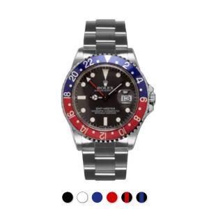 Rolex - Rubber B strap for GMT Master - Tang Buckle Series Luxury watch bands Limited edition watch bands