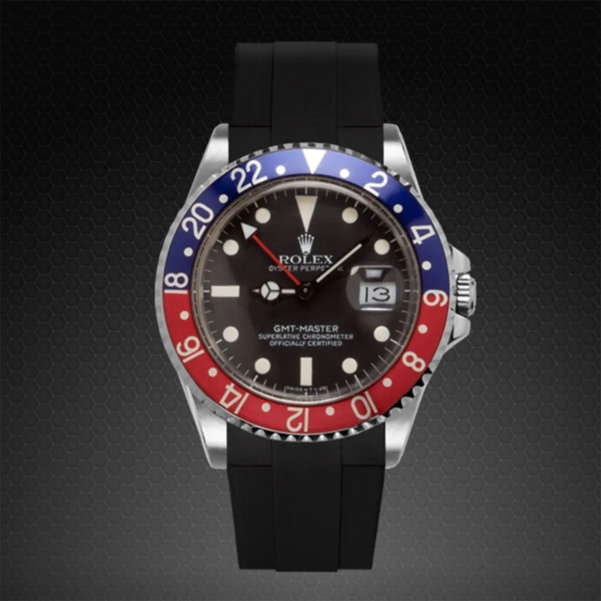 Rolex - Rubber B strap for GMT Master - Velcro?? Series