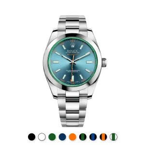 Rolex - Rubber B strap for Milgauss 40mm - Classic Series Luxury watch bands Limited edition watch bands