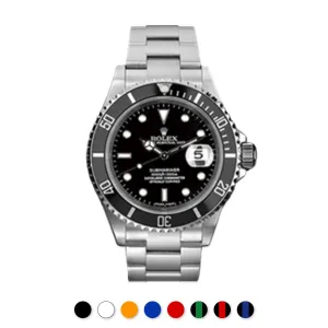Rolex - Rubber B strap for Non-Ceramic 40mm Submariner - Tang buckle series Luxury watch bands Limited edition watch bands