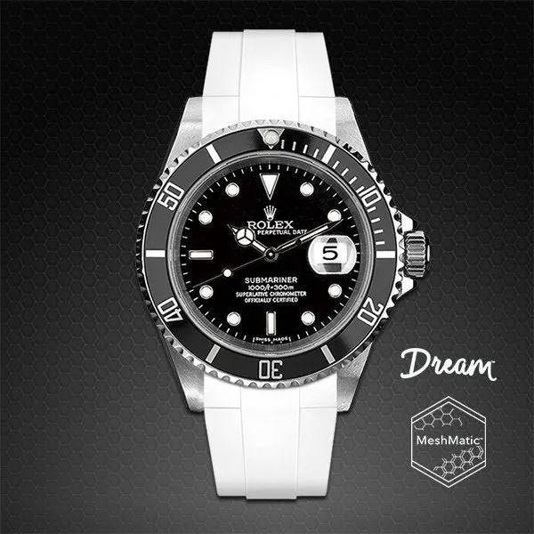 Rolex - Rubber B strap for Non-Ceramic 40mm Submariner - The Dream Strap
