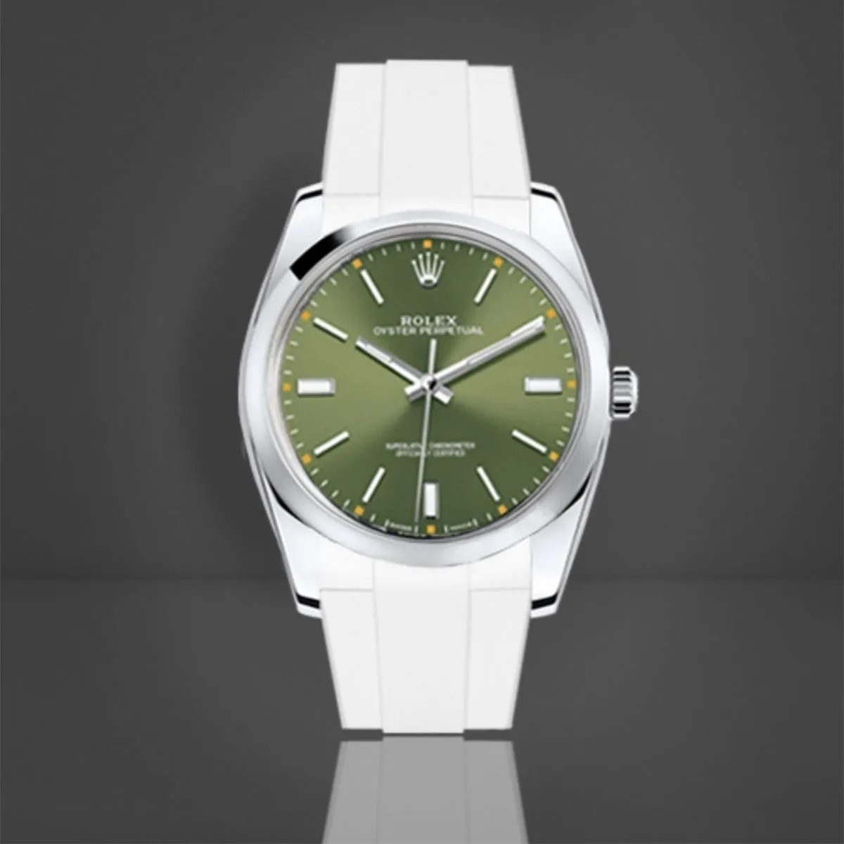 Rolex - Rubber B strap for Oyster Perpetual 34mm / Date 34mm - Classic Series