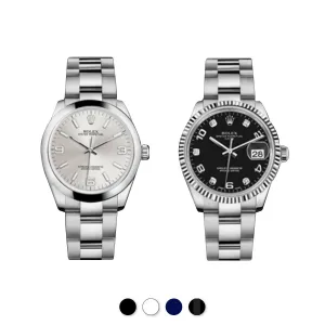 Rolex - Rubber B strap for Oyster Perpetual 34mm / Date 34mm - Classic Series Luxury watch bands Limited edition watch bands