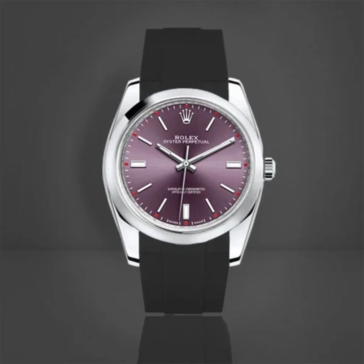 Rolex - Rubber B strap for Oyster Perpetual 39mm - Velcro?? Series