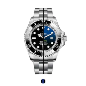 Rolex - Rubber B strap for Rolex Deepsea 126660 & 136660 - Glidelock Edition VulChromatic?? Luxury watch bands Limited edition watch bands