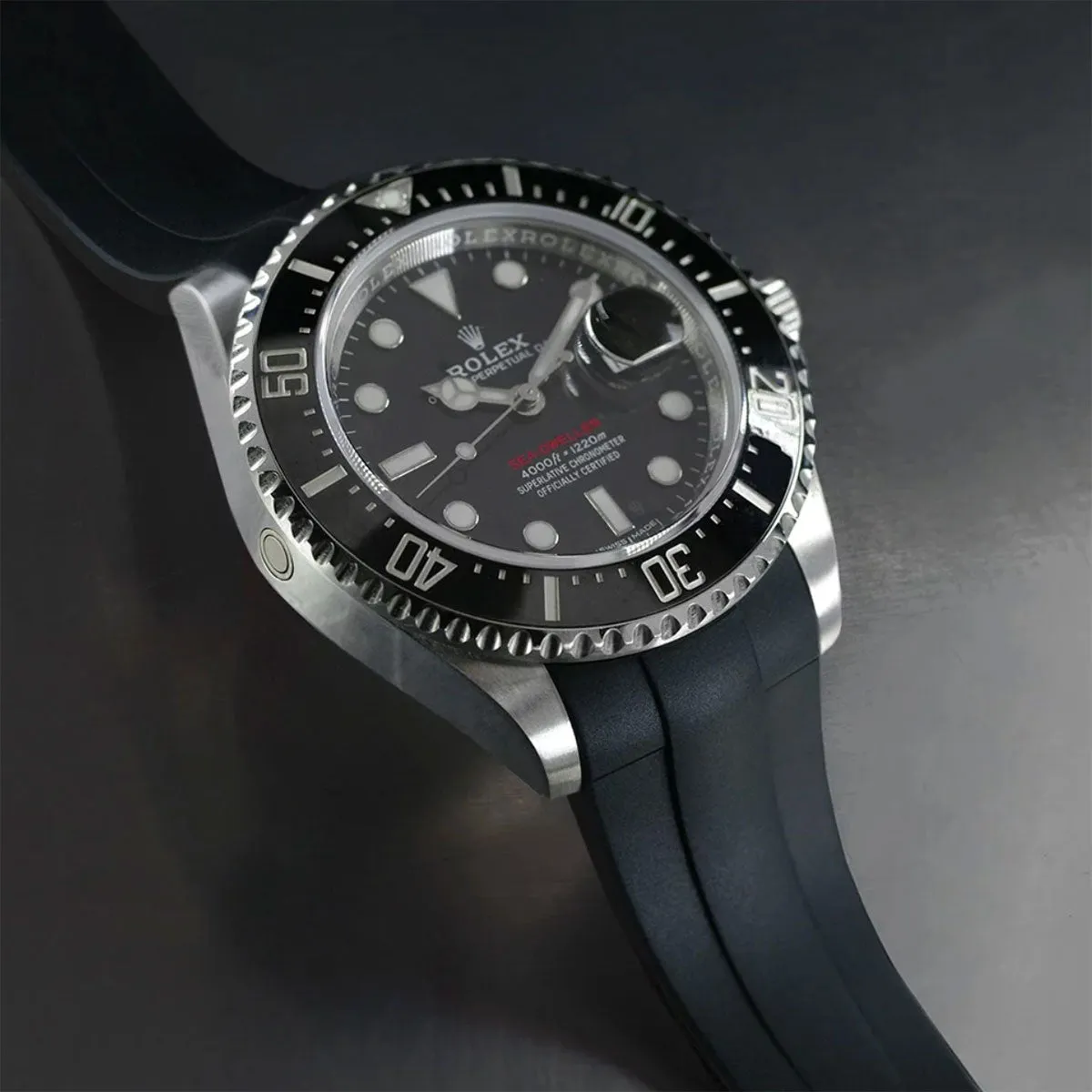 Rolex - Rubber B strap for Rolex Sea-Dweller 43mm - Glidelock Series ref. 126600