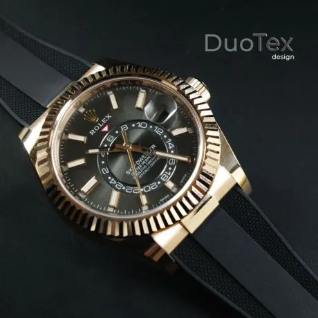 Rolex - Rubber B strap for Sky-Dweller on Oysterflex