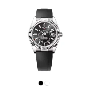 Rolex - Rubber B strap for Sky-Dweller on Oysterflex Luxury watch bands Limited edition watch bands