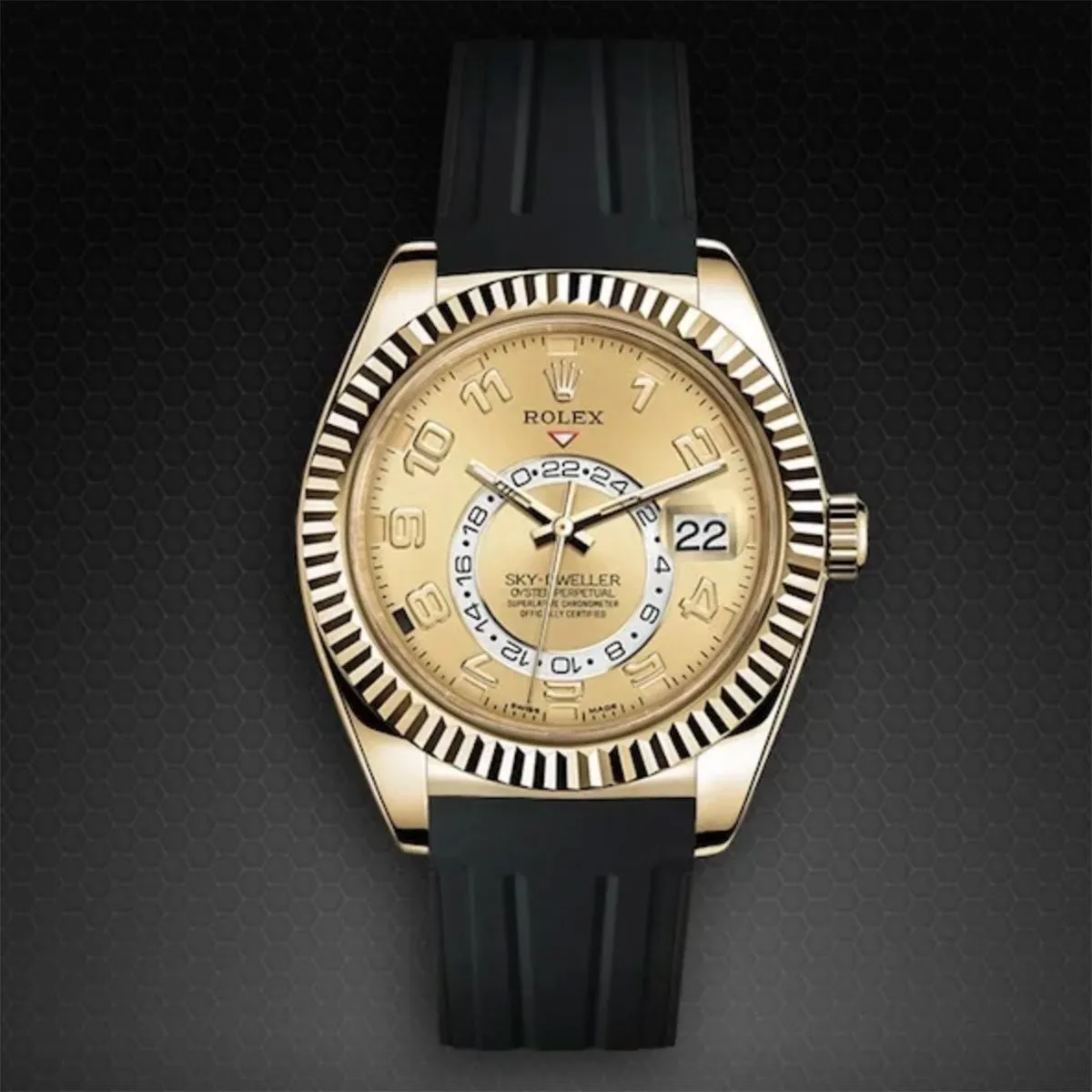 Rolex - Rubber B strap for Sky-Dweller on Strap - VulChromatic??