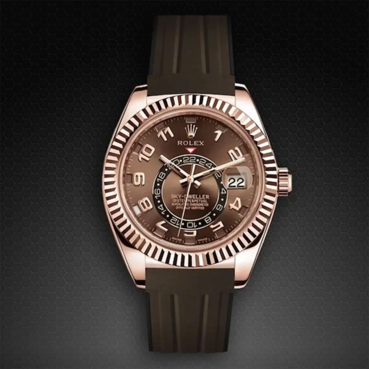 Rolex - Rubber B strap for Sky-Dweller on Strap - VulChromatic??