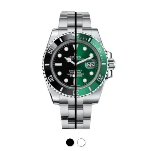 Rolex - Rubber B strap for Submariner 40mm Ceramic - The Dream Strap Luxury watch bands Limited edition watch bands