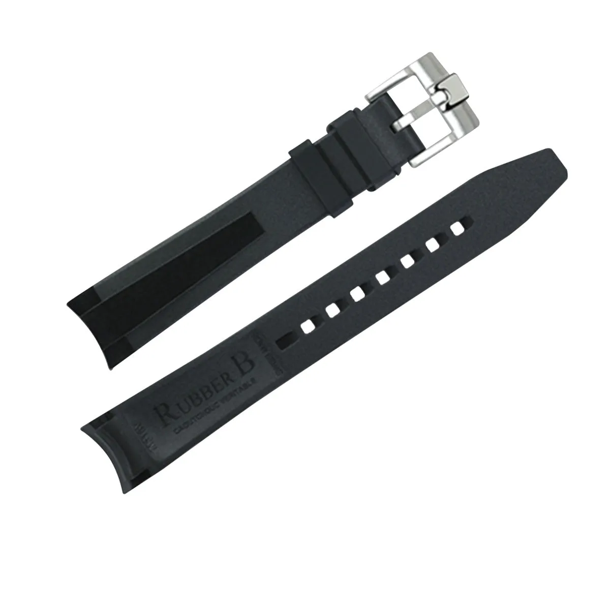 Rolex - Rubber B strap for Yachtmaster 35mm - Tang Buckle Series