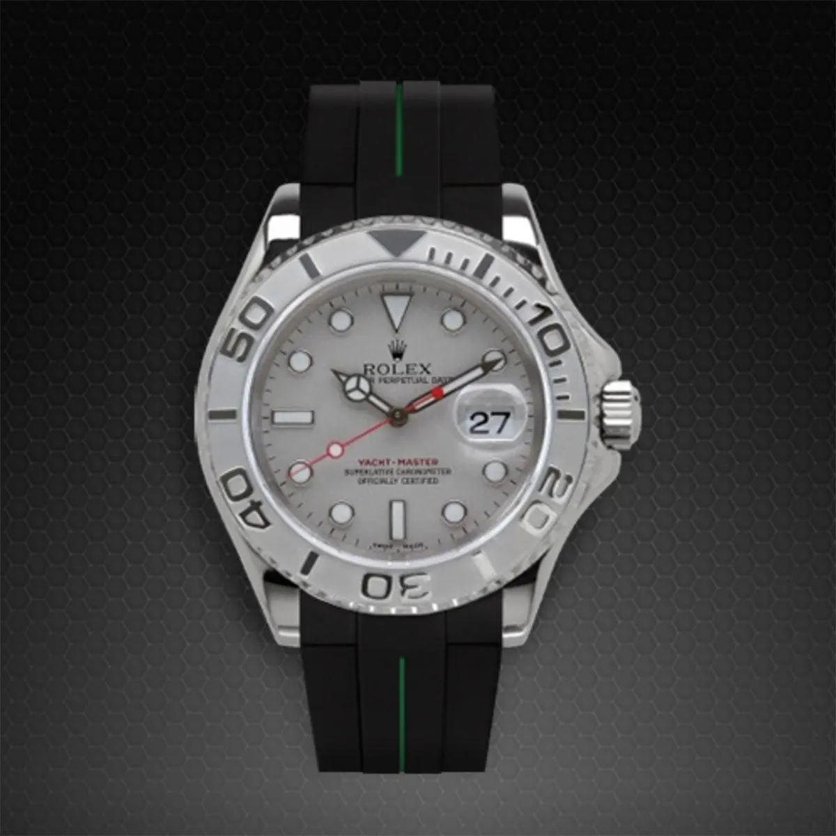 Rolex - Rubber B strap for Yachtmaster 40mm - Classic Series
