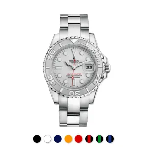 Rolex - Rubber B strap for Yachtmaster 40mm - Classic Series Luxury watch bands Limited edition watch bands