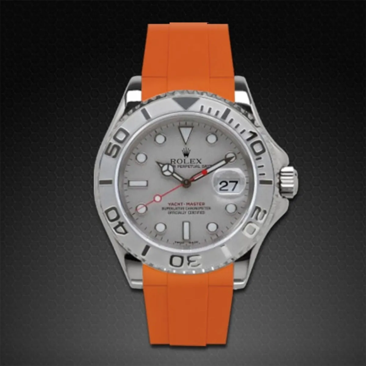 Rolex - Rubber B strap for Yachtmaster 40mm - Classic Series