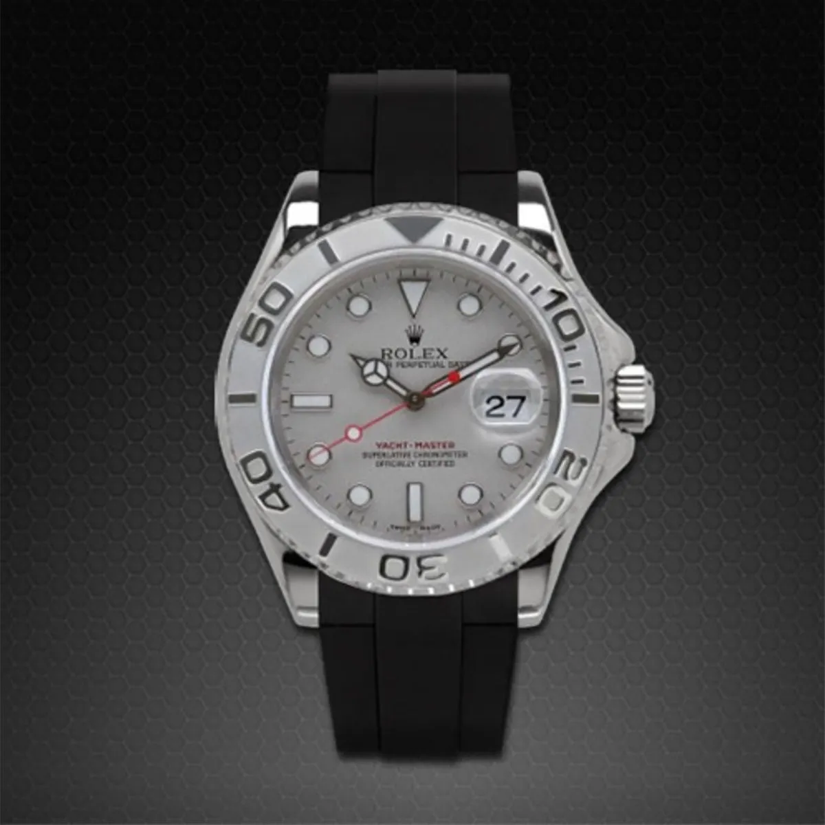 Rolex - Rubber B strap for Yachtmaster 40mm - Classic Series
